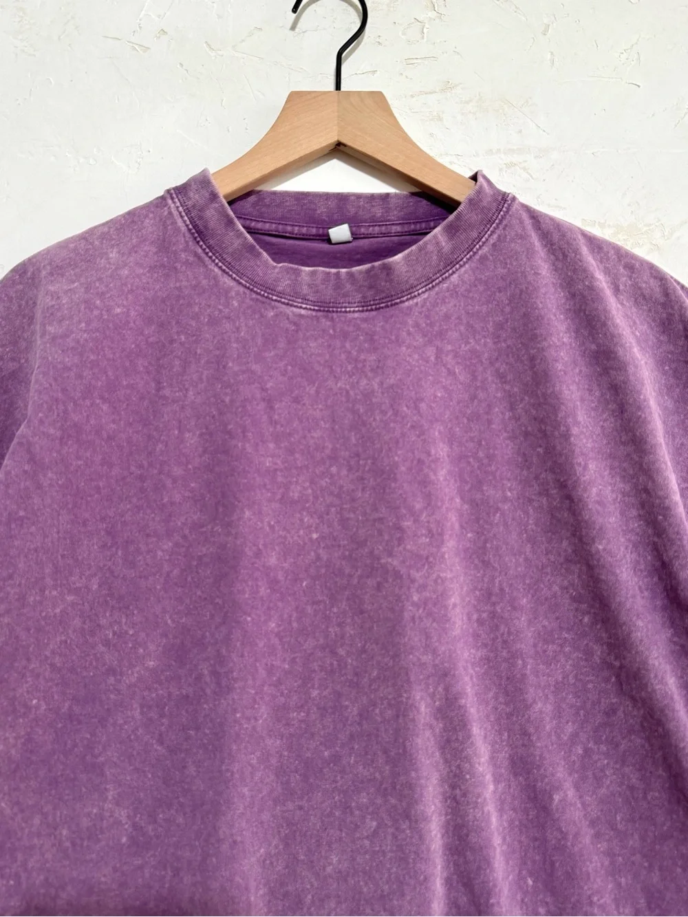 Vintage Purple Mineral Wash Arrow Graphic T-Shirt XL Oversized Cotton Tee - Picture 3 of 7